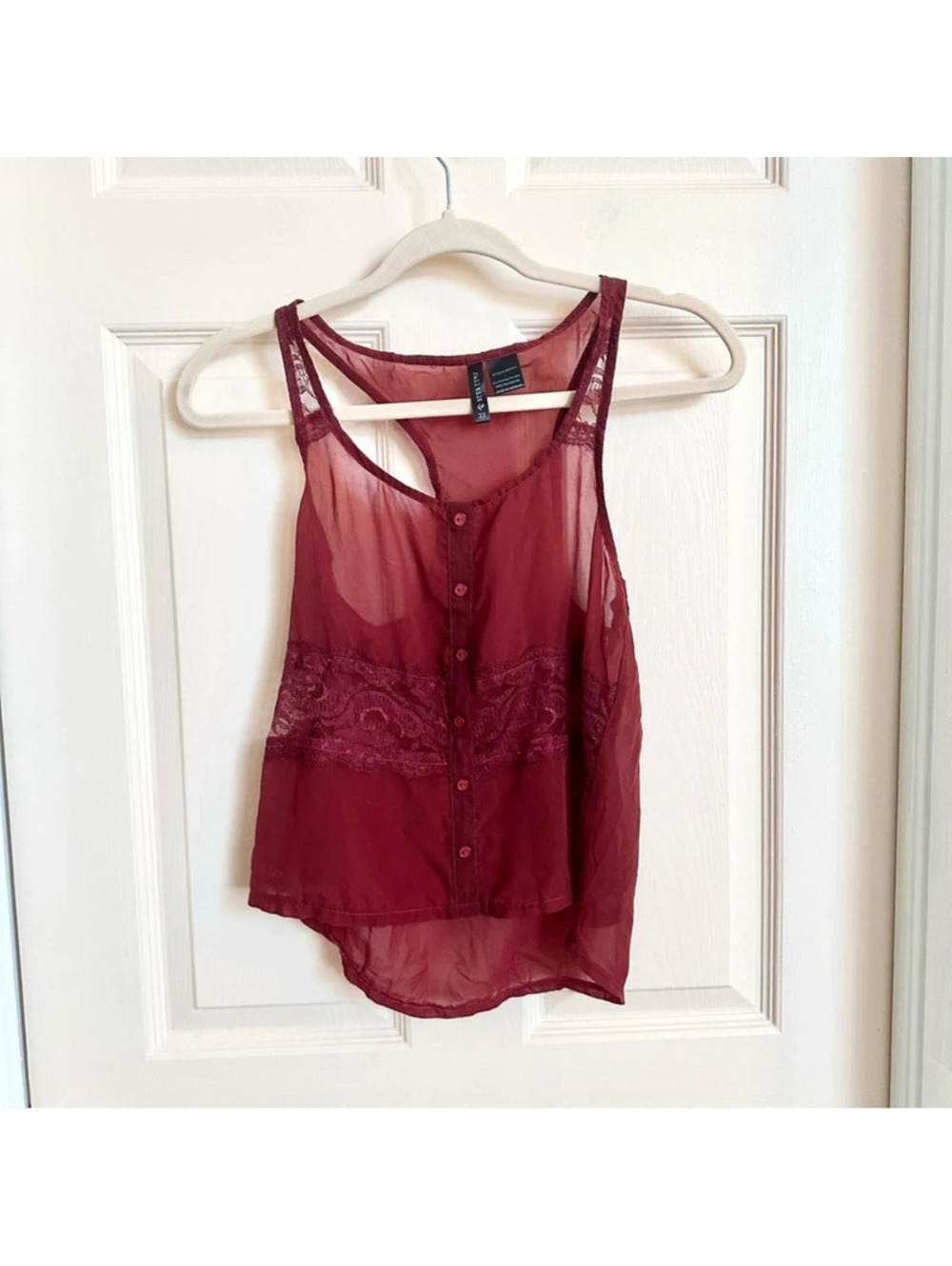 Red sheer full till tank